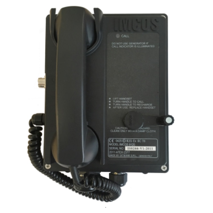 IMCOS-9120 Intrinsically Safe Single-way Self Powered Telephone