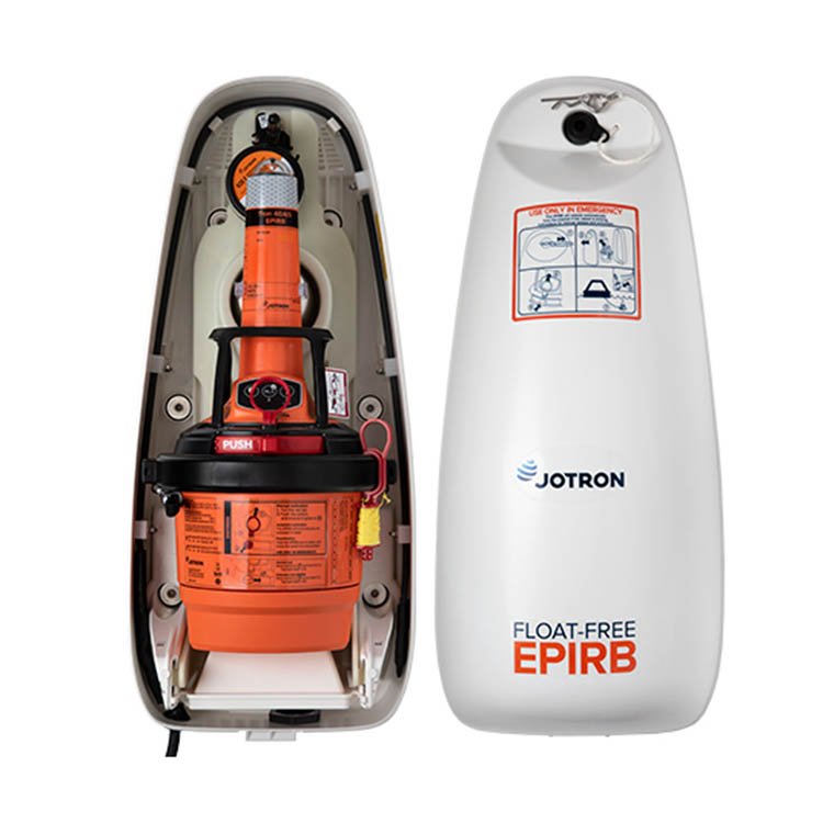 Jotron Tron 40AIS EPIRB with float-free heating bracket