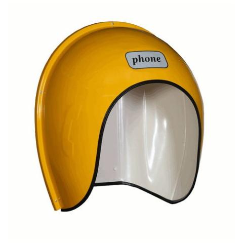 Zenitel T2000 Telephone hood, -9dB, Yellow